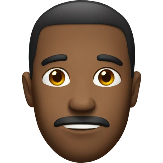 Straight face emoji emoji