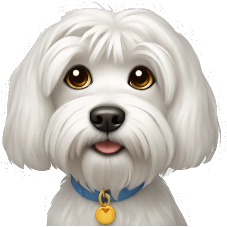 Dog Maltese emoji