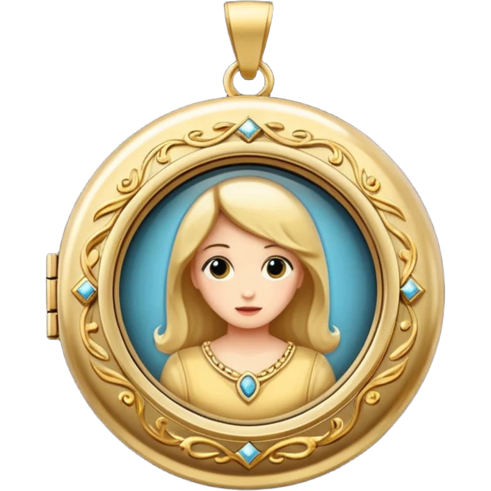 Mini Photo Inside Locket
 emoji