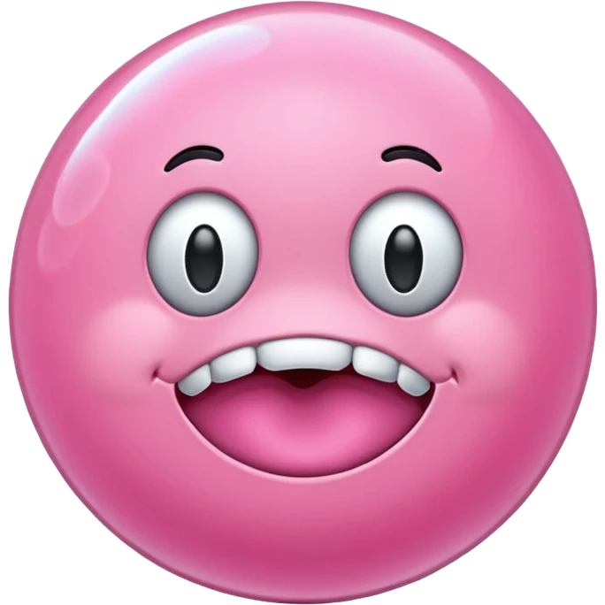 used bubble gum emoji