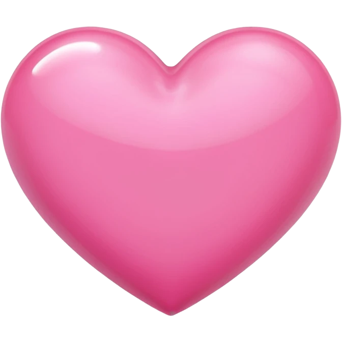 Pink heart emoji