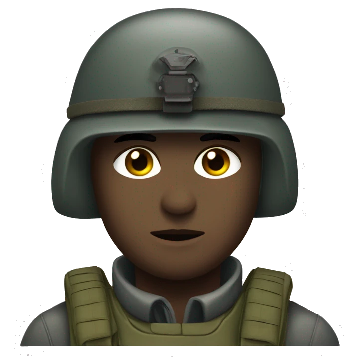 Bundeswehr reconnaissance soldier emoji