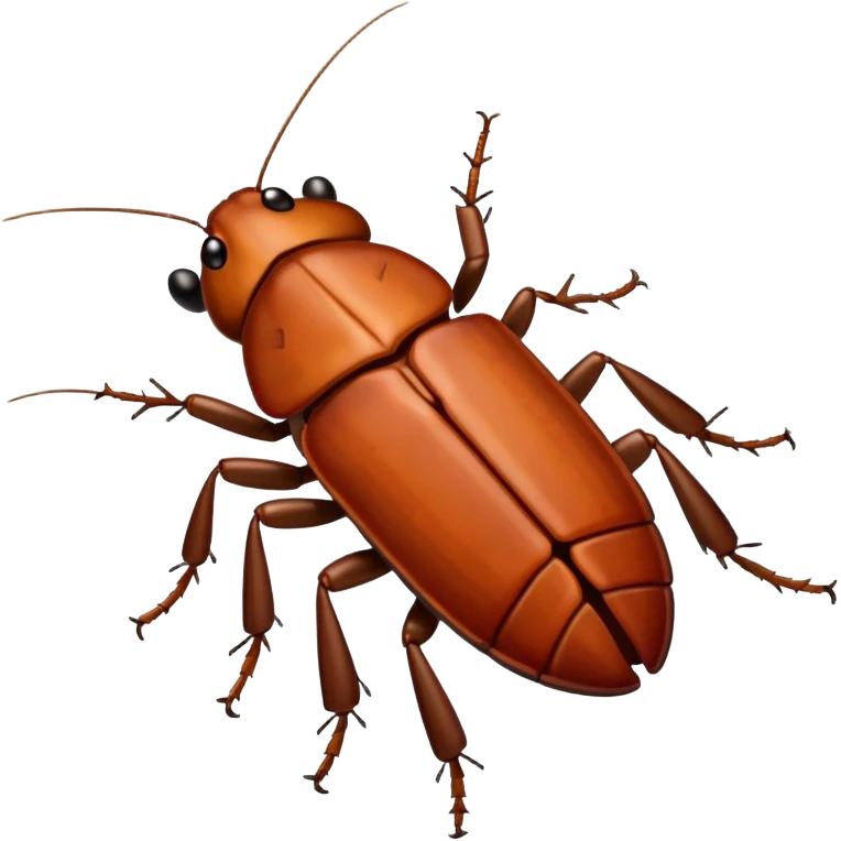 Cockroach moving  emoji
