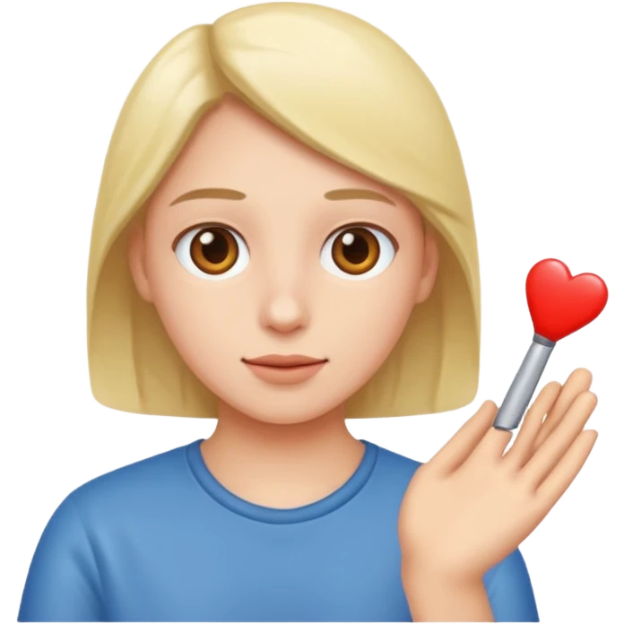 Playing with self  emoji
