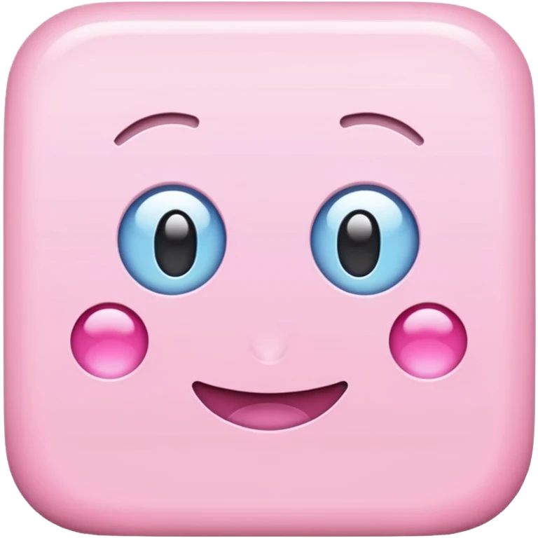 Pembe kare emoji