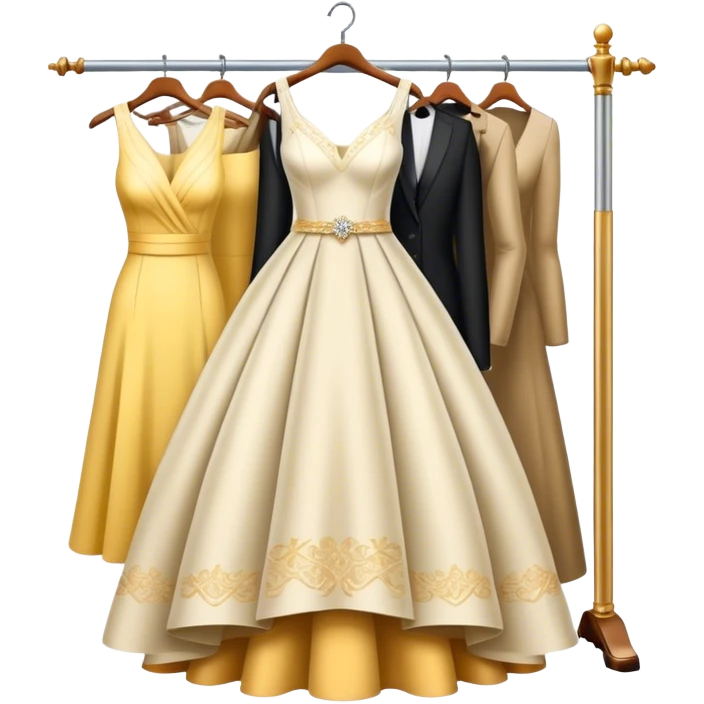 luxury dress wardrobe iconic emoji