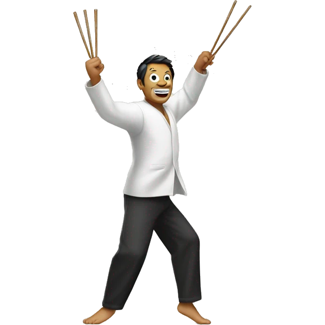 Dancing chopsticks  emoji