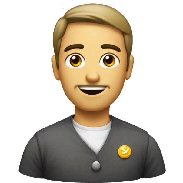 Balança com tocha serviço social  emoji