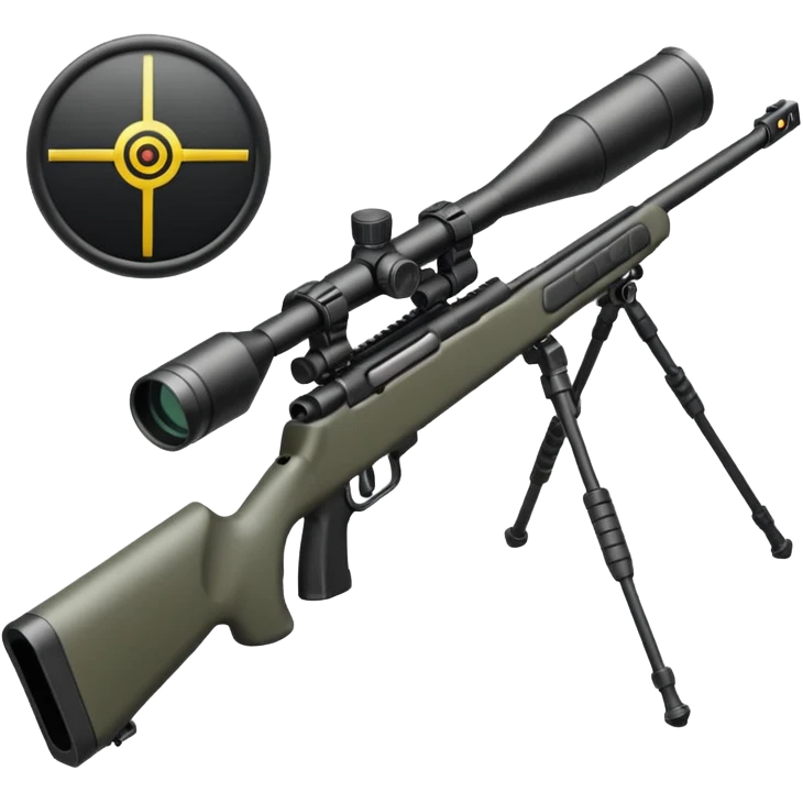 Sniper rifle emoji