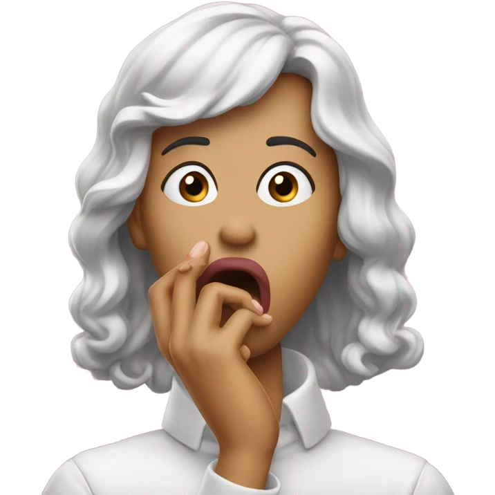 Blowing a kiss emoji