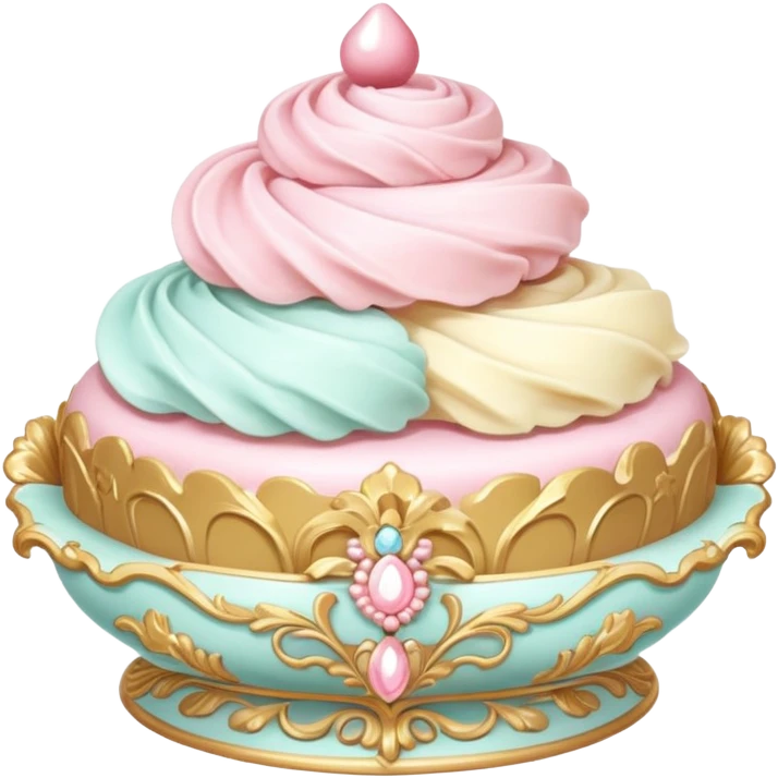 rococo regency sweets emoji