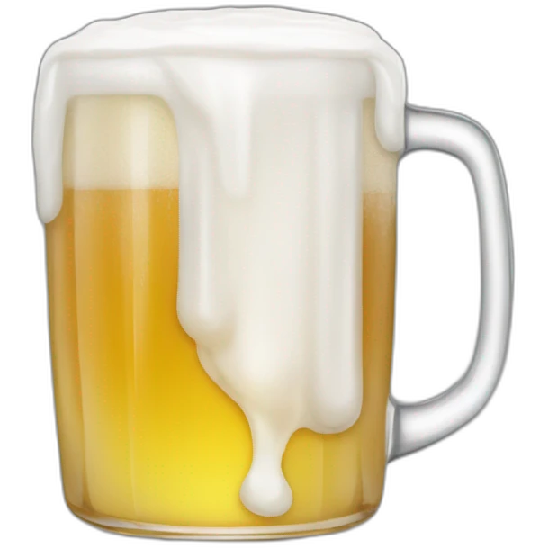 Macron drink beer emoji