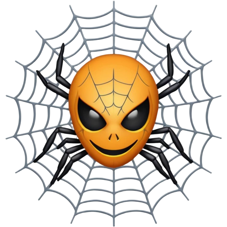 ❤️ add only spiderwebs on this emojis , don't add spider emoji