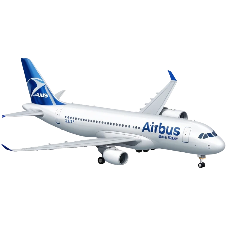 Airbus A320 of Airbus company emoji
