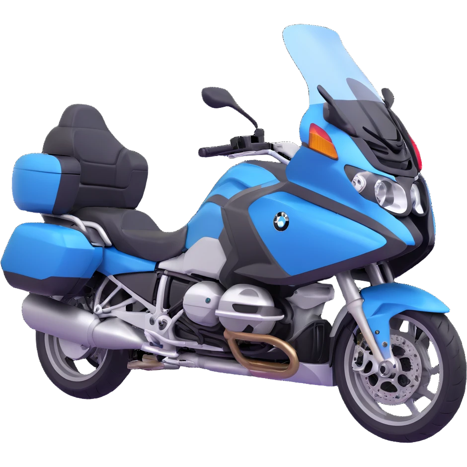 BMW R 1200 RT touring motorcycle emoji