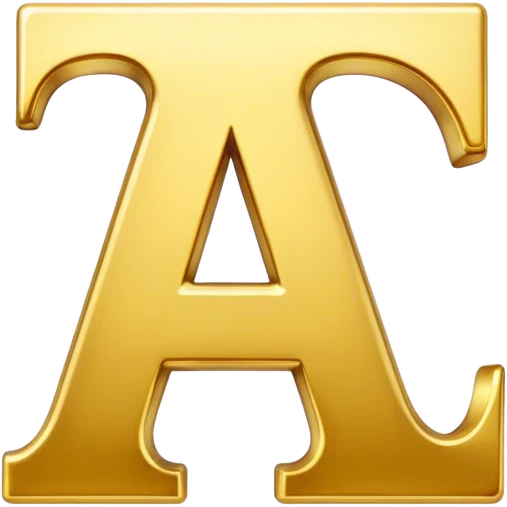 gold letter:#48; emoji