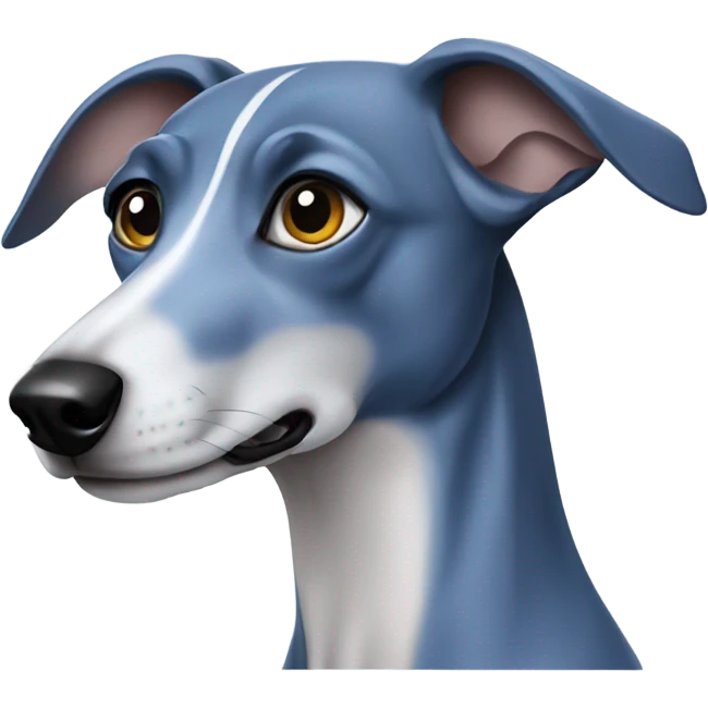 Blue whippet emoji
