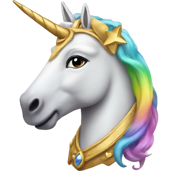 queen unicorn emoji