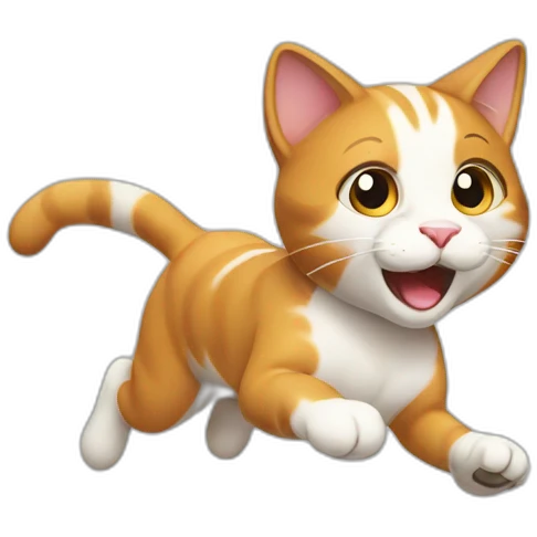 running cat emoji