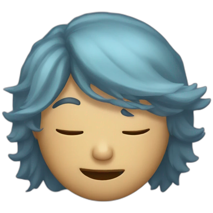 Chat qui dort emoji