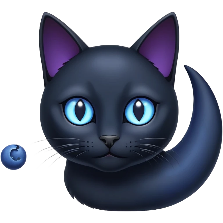🫐🌙🐱 emoji