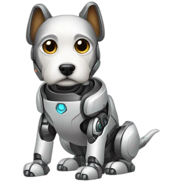 robot dog emoji