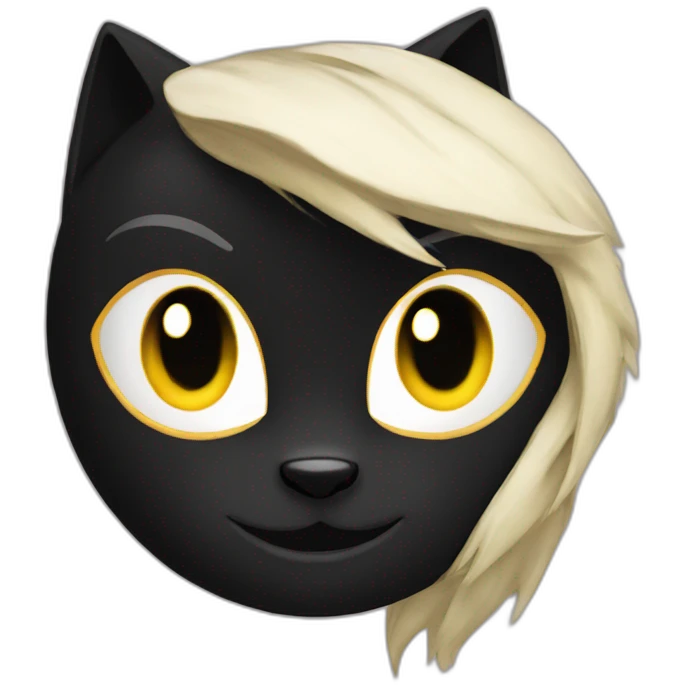 Miraculous cat noir emoji