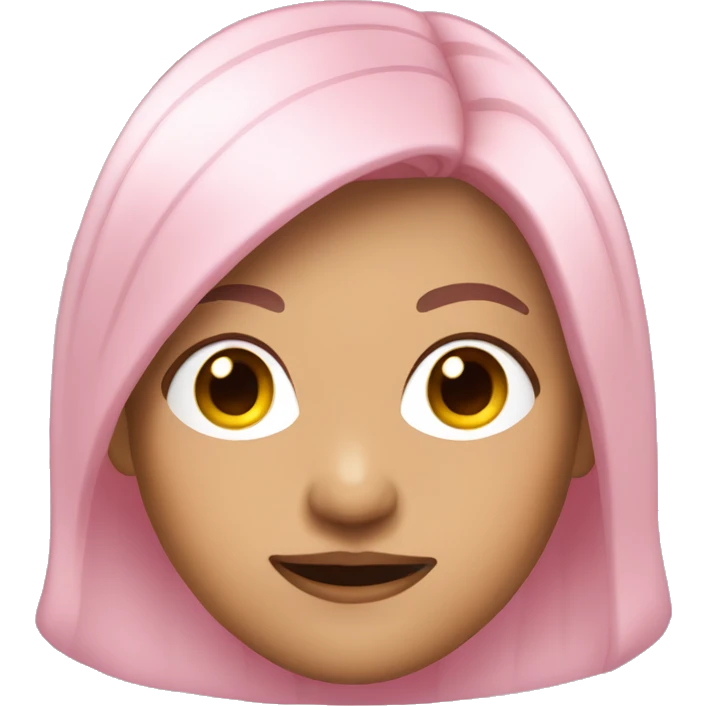 Light pink hair Asian Spanish woman super hero emoji