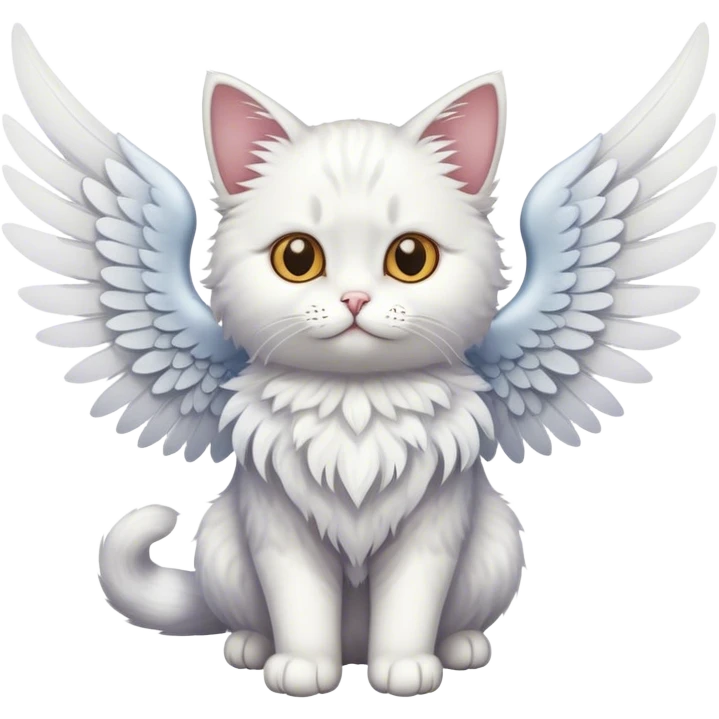 a cat with wings emoji