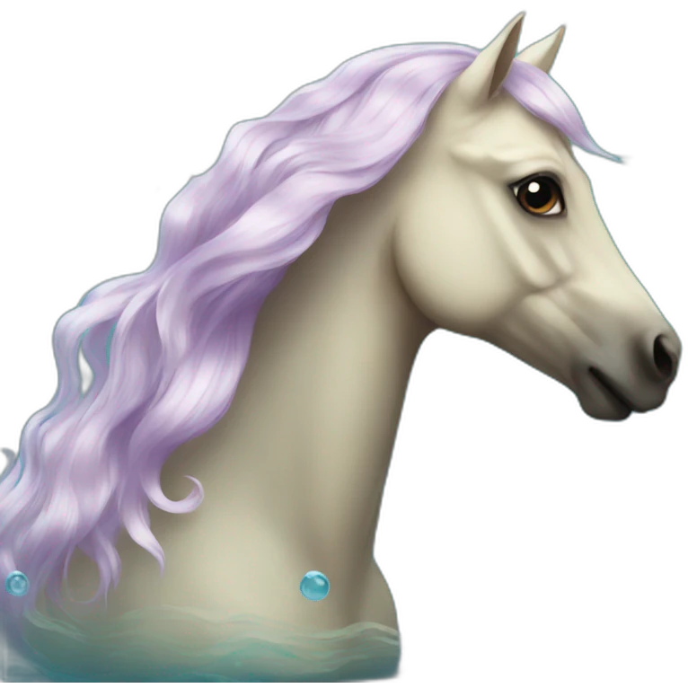horse mermaid emoji