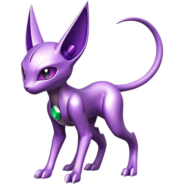 Miraidon-Genesect-Espeon-Mewtwo-Fakémon-hybrid-creature (full body)  emoji