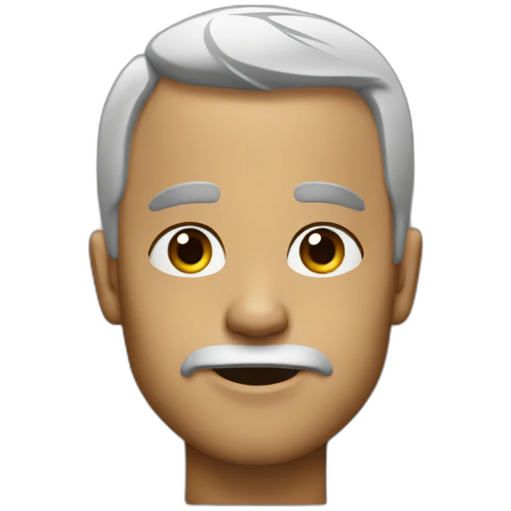 A-shit-raising-an-eyebrow emoji