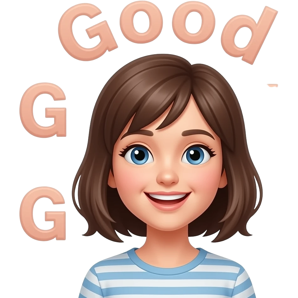 Good girl words emoji
