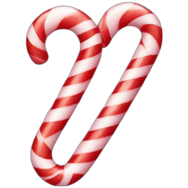 Candy cane emoji