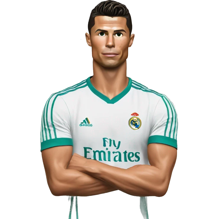 cristiano ronaldo quiet down the fans emoji