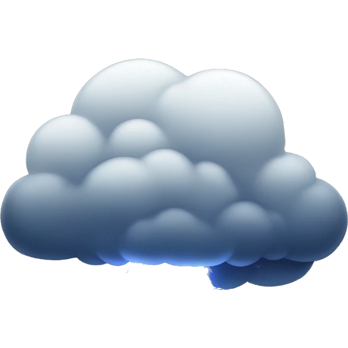 Thunderstorm emoji
