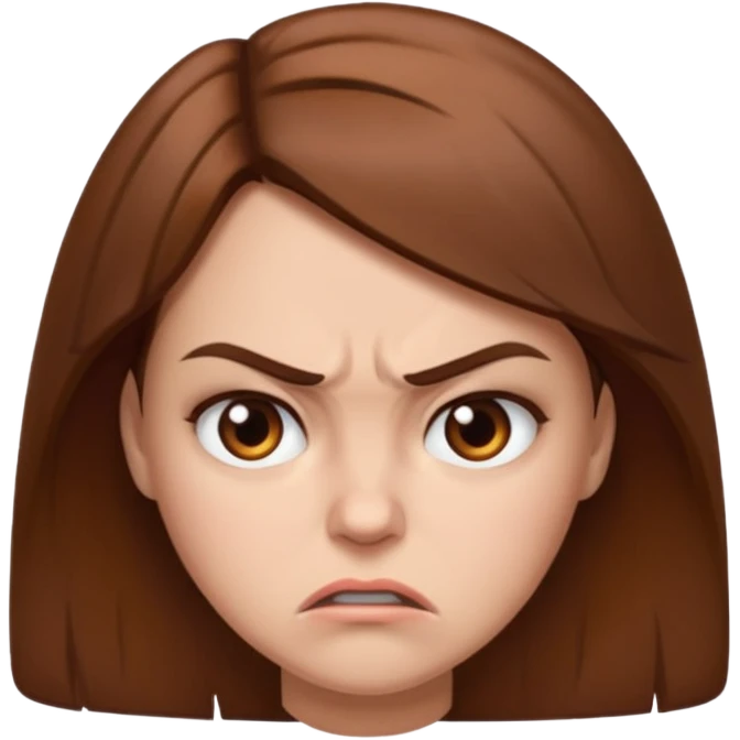 woman angry emoji