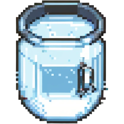 A glass of water emoji