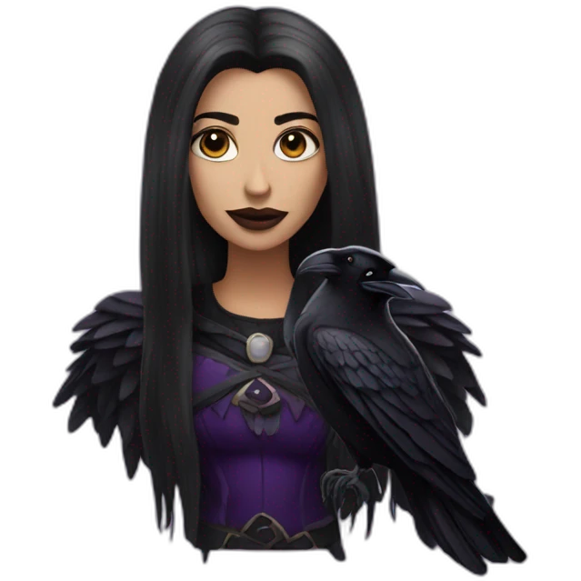 Raven Queen emoji