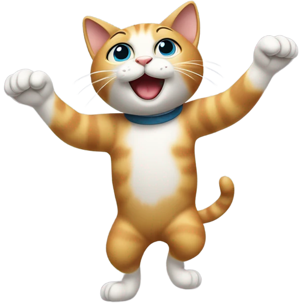 cat dancing emoji