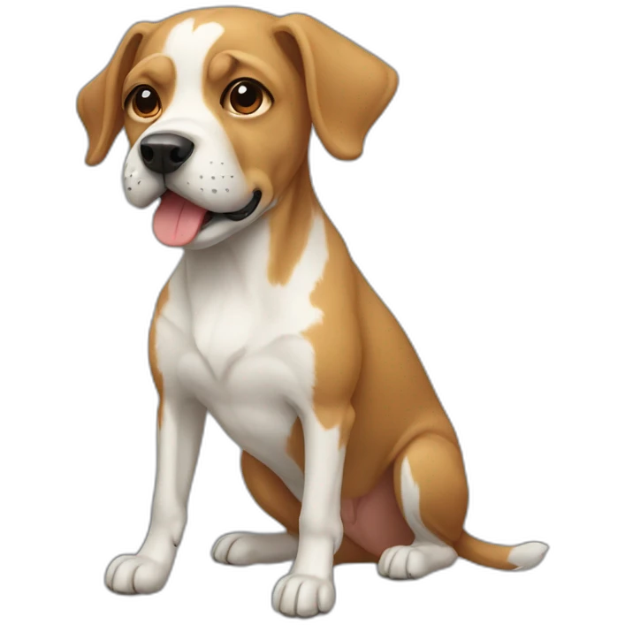 dog anatomy emoji