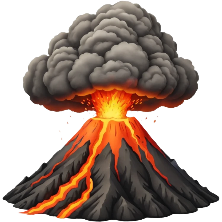 volacano emoji