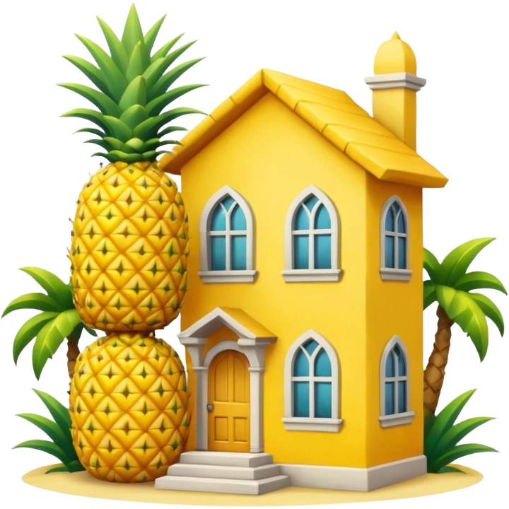 Generate pineapple house emoji