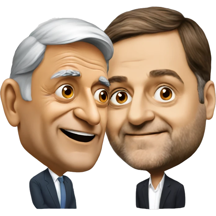 Rahul Gandhi with George Soros emoji