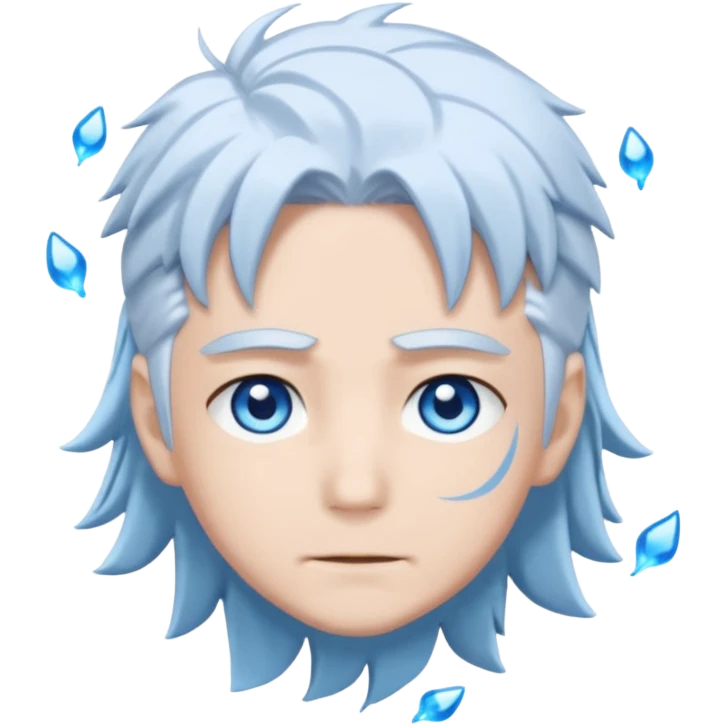 Gojo drawing float emoji