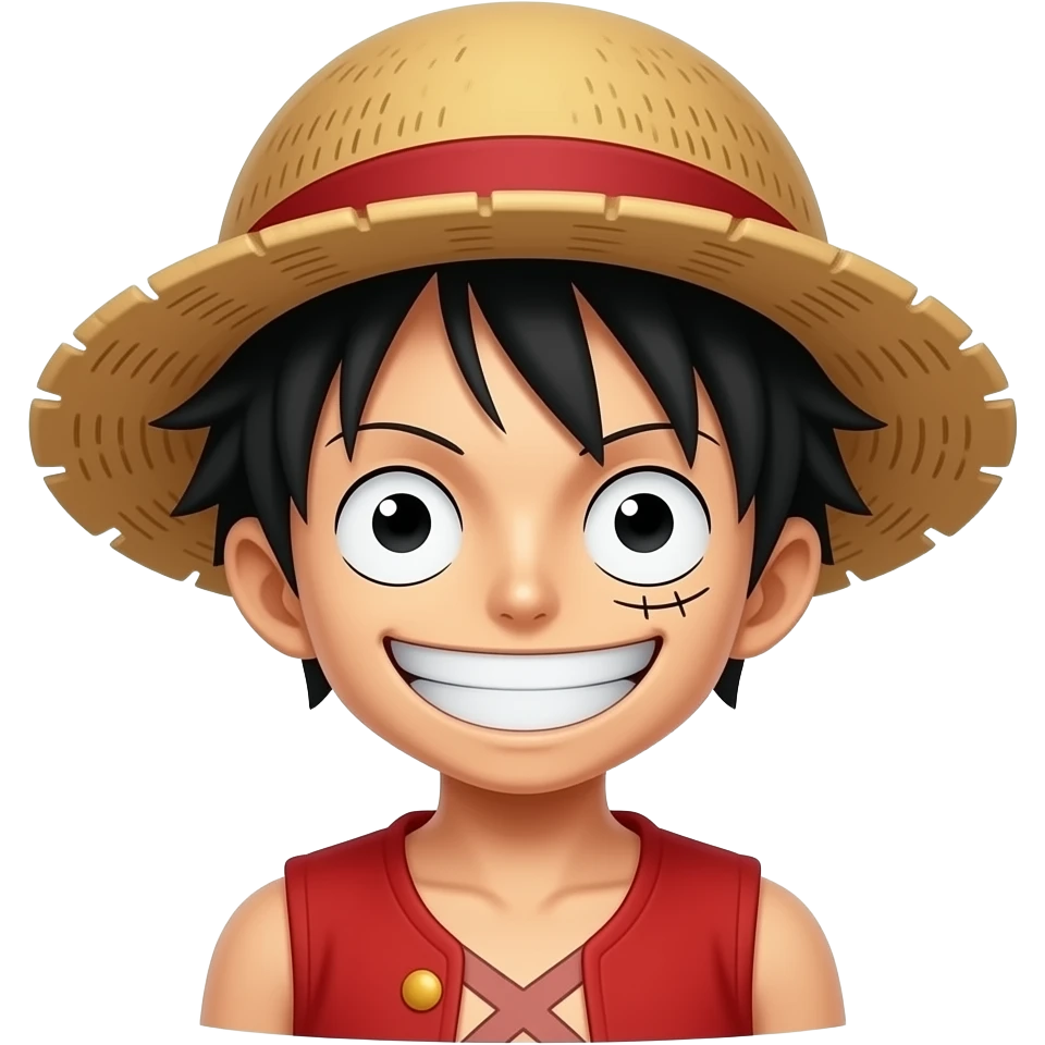 Monkey d luffy emoji