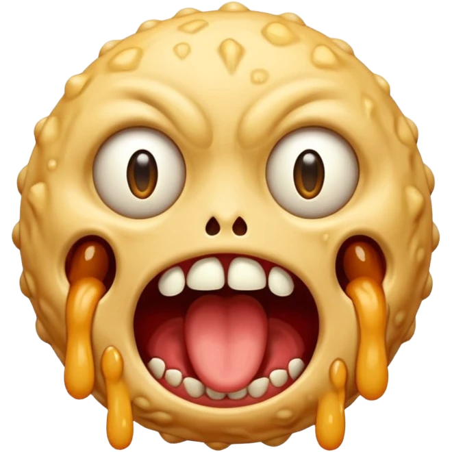 Skin wart screaming F#*%@k Off! emoji