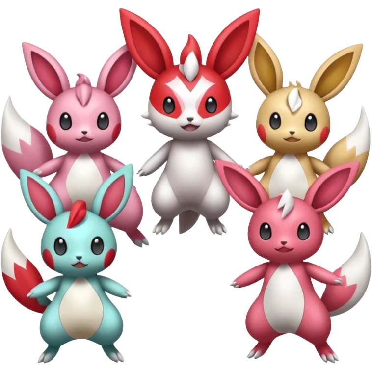 Zangoose-Meloetta-Minccino-Emolga-Victini-Diancie-fusion emoji
