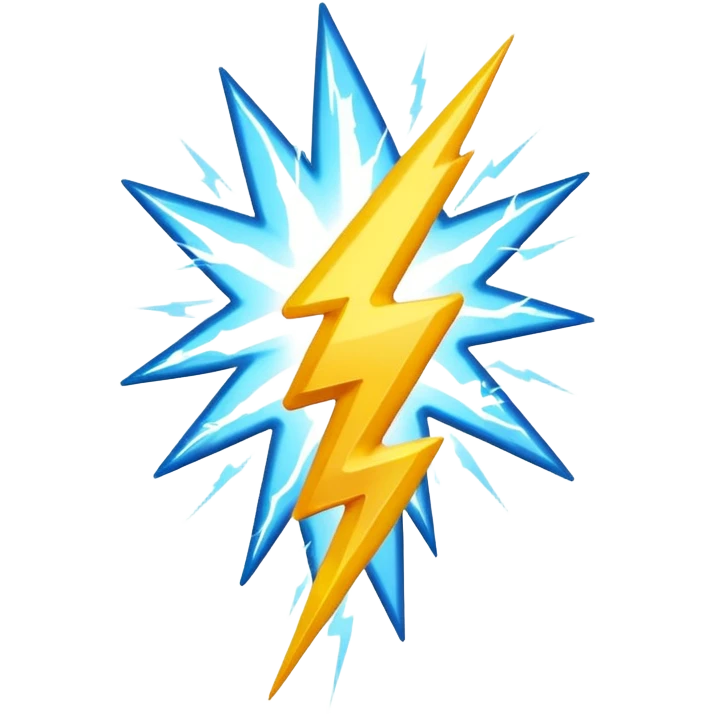 make lightning emoji