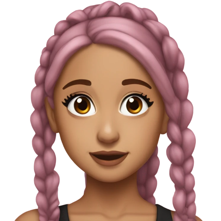Ariana Grande Realistic photo  emoji